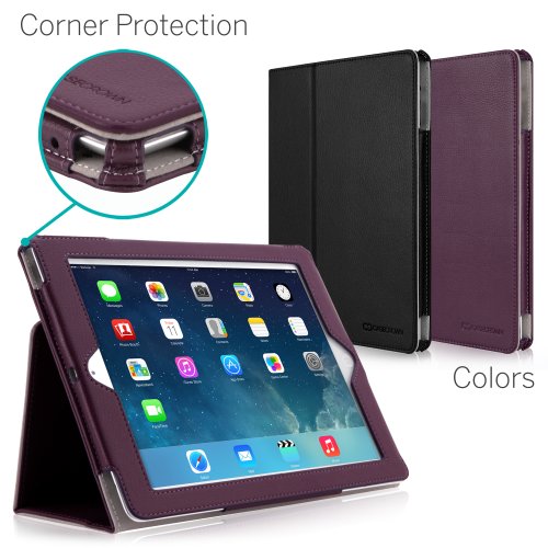 CaseCrown Bold Standby Pro Case (Purple) for iPad 4th Generation with Retina Display
