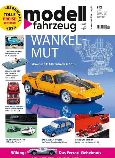 Modell Fahrzeug 4/2025