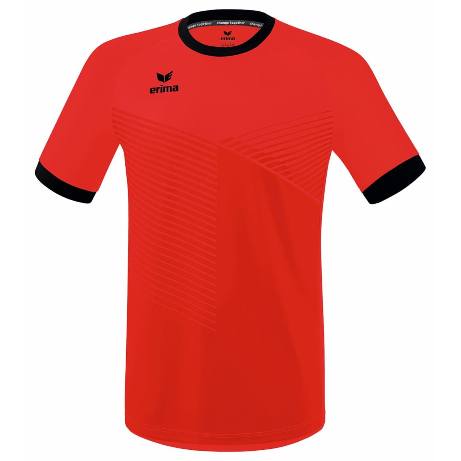 Erima Unisex Kids Mantua Jersey, red/Black, 152