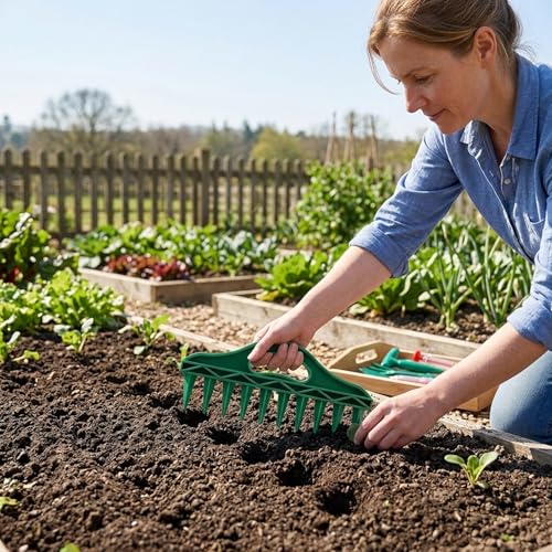 Juego de 8 piezas para plantar semillas con herramientas multifuncionales miniatura 5