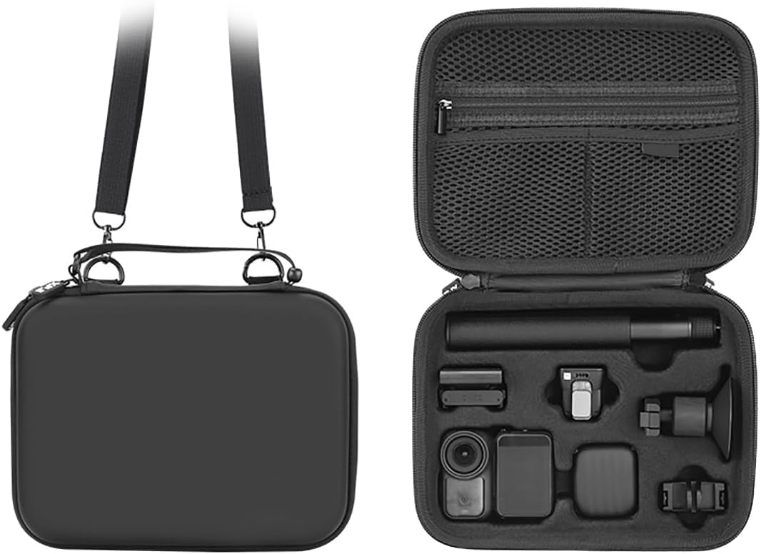 M.G.R.J® Portable Carrying Compact Case Cover for DJI Osmo Nano Vlogging Camera with Anti-Water Splash, Anti-Shock & Water-Proof Feature's (Hard|EVA|Black)-picture-35