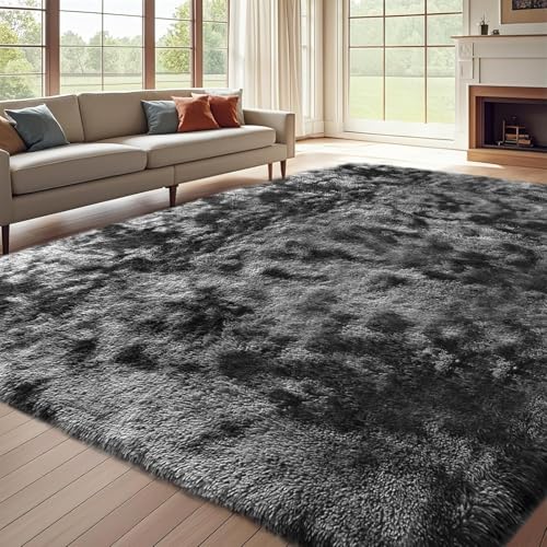 LNZHAO Rugs Living Room - 160x230cm Large Rug for Living Room - Machine Washable Rug Anti Slip Carpet - Fluffy Rugs Suit for Bedroom Dorm Nursery Kids Room Office Lounge Home Decor