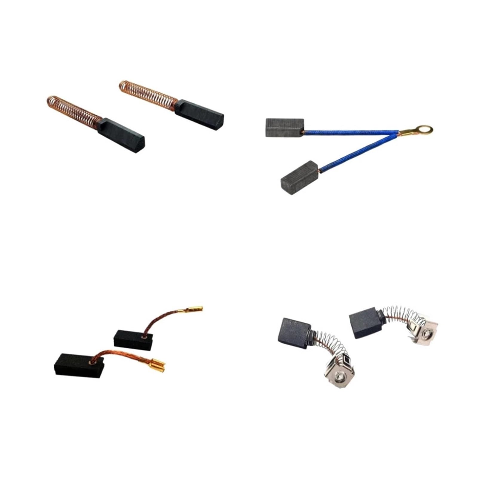 Accesorios para escobillas de carbón Escobilla de carbón for Motor Escobilla de carbón con Resorte for Motor CC 4,5 mm 5 mm 5,5 mm 6 mm(5X8X14)