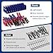 WORKPRO 2-Pack Plier Organizer Rack, Pliers Holder and Cutter Organizers with Non-Slip Rubber Base, 20-Slot Tool Box Organizer, Tool Drawer Organizer, Tool Storage, Plier Rack (Pliers Not Included)
