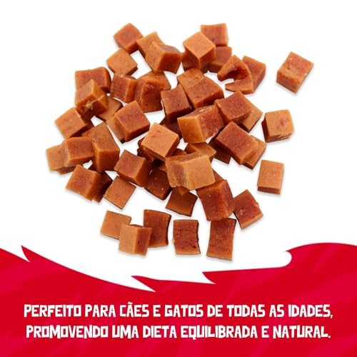 JUST Petiscos Saudáveis Pack com 6 Unidades Sabor Cubos de Pato 55G