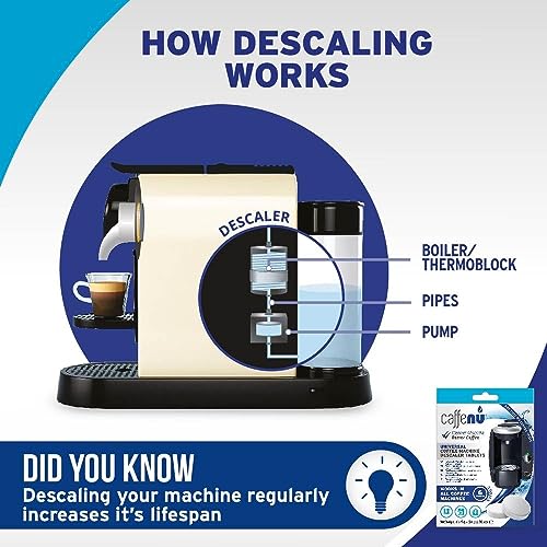 Compare Caffenu Descaling Tablets Pack of 6 Coffee Machine Descaler