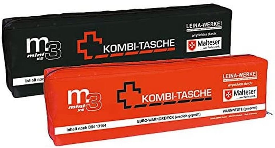 Leina 14047 Mini-Combi Bag M3 with Velcro, XS, Sorted 2-Colours