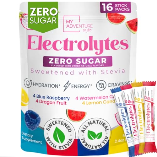 My Adventure to Fit Electrolytes Powder Packets – 16 Sugar-Free