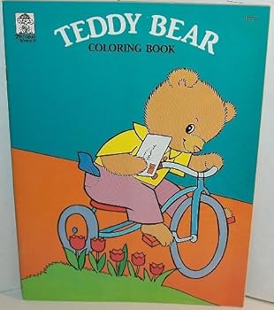 Paperback Teddy Bear Coloring Book #1302-3 Book