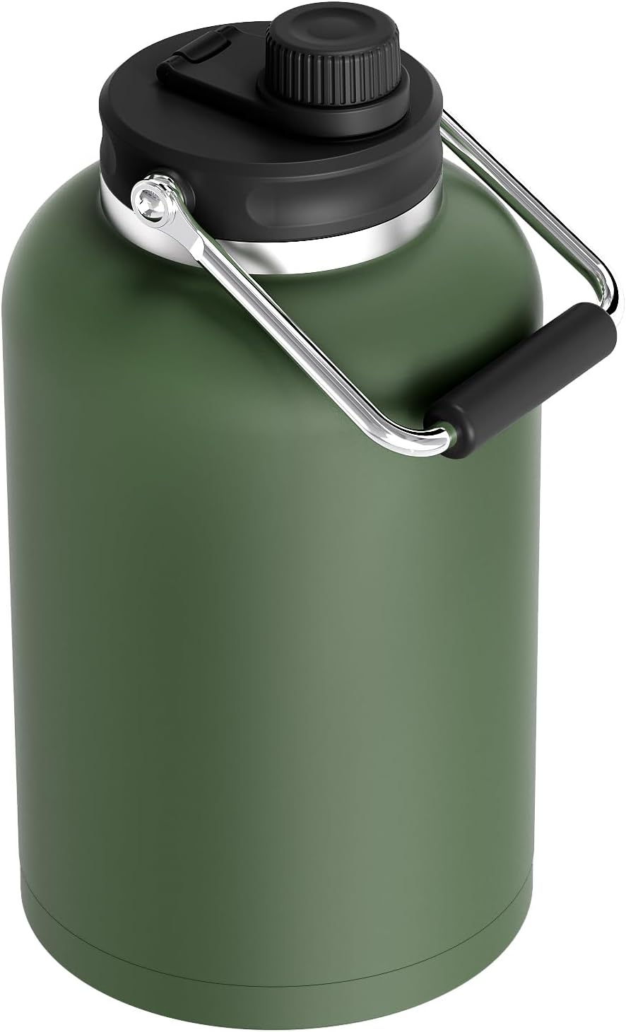 Zenbo One Gallon Jug with Straw, 128 oz Double Wall Vacuum Insulated Sports Water Bottle, Keeps Cold up to 48 Hours, Leak-Proof & Sweat-Proof Stainless Steel Water Jug for Gym, Outdoor & Camping