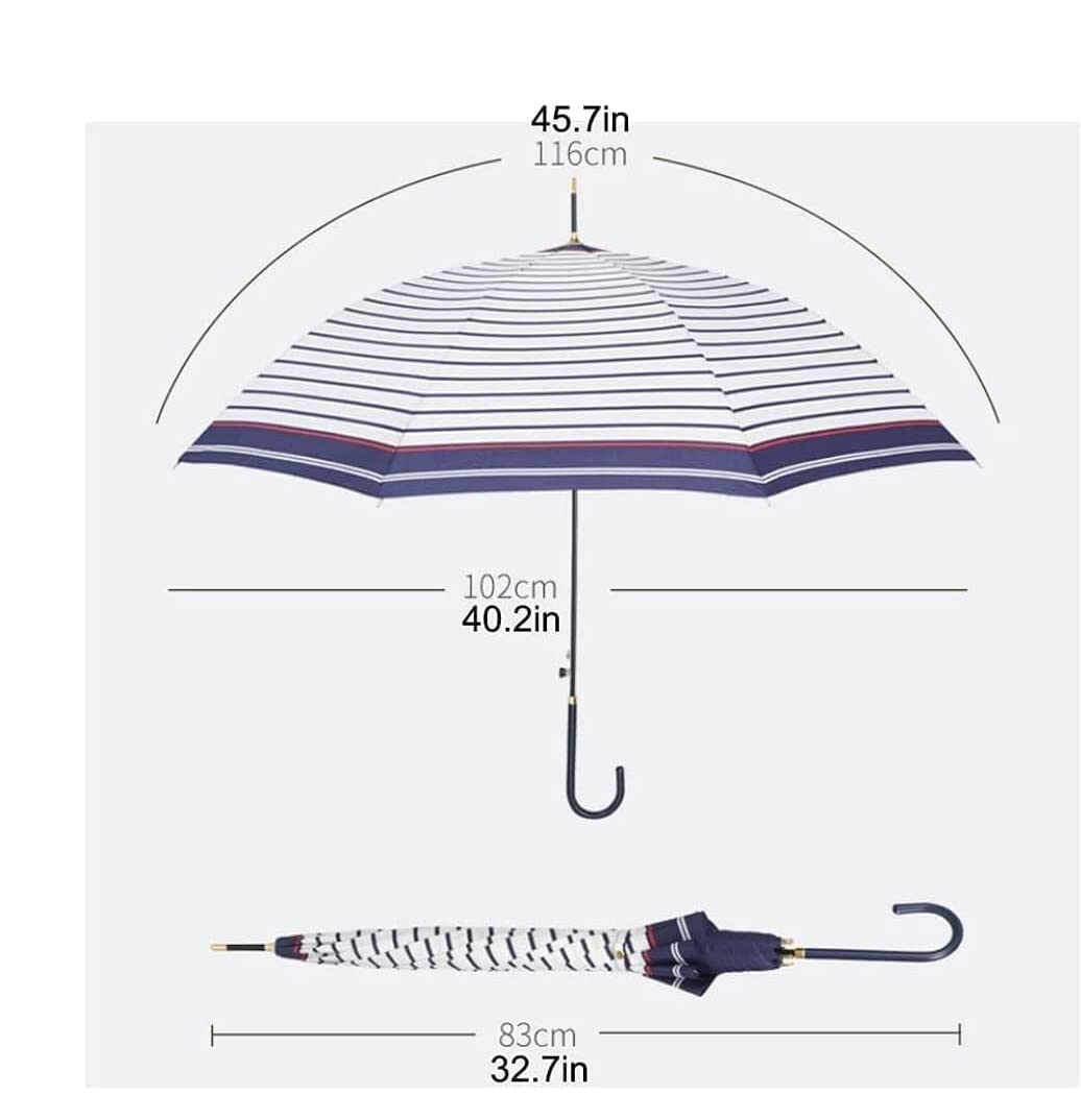 Parasol Podróżny Parasol Golfowy Parasol Odporny Na Słońce I Deszcz Przenośny Automatyczny Otwarty Baldachim Wentylowany Parasol Z Trzciny Cukrowej Odporny na Burzę (Color : Blue)