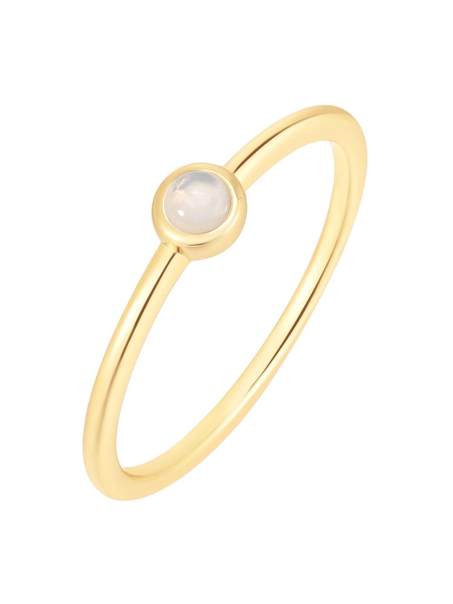 GLANZSTÜCKE MÜNCHEN Damen Ring 925/- Sterling Silber gelbgold