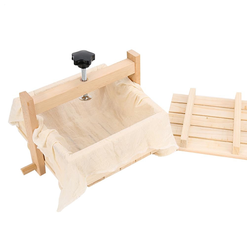 Pressa per legno – Kit per il di produzione del formaggio con stampo | multifunzione durevole definitivo, pressa per con accessorio per stampi in tessuto | Dispositivo per utensili per