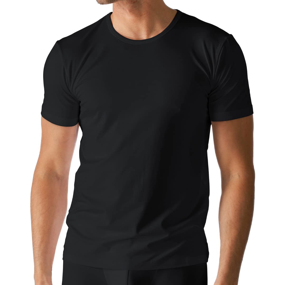 Mey 2-pak Dry Cotton - męski T-shirt - podkoszulek - bawełna, czarny, 6