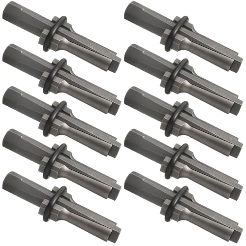 WENHUALI 10 Pack 3/4 Rock Splitting Wedges and Feathers Shims Set