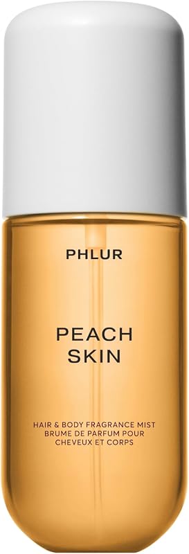 Peach Skin Body Mist, 3 Fl Oz - Hair and Body Perfume for Women | Peach Bellini, Bergamot, Vanilla Orchid, Milky Sandalwood & Sheer Amber Fragrance Body Spray
