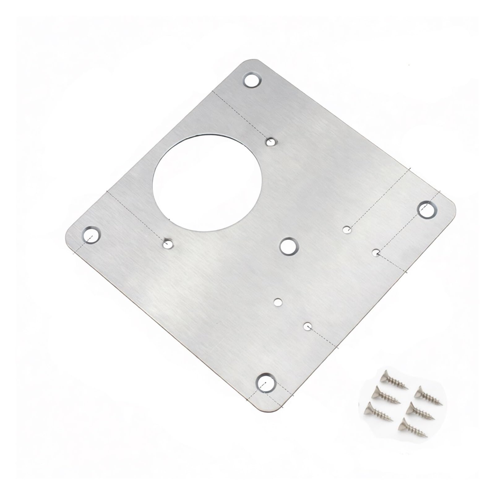 Axylqjvznc Square Stainless Steel Door Hinge Repair Plate Kit – Reinforcement Fittings For Cabinet, Drawer And Window Hinges