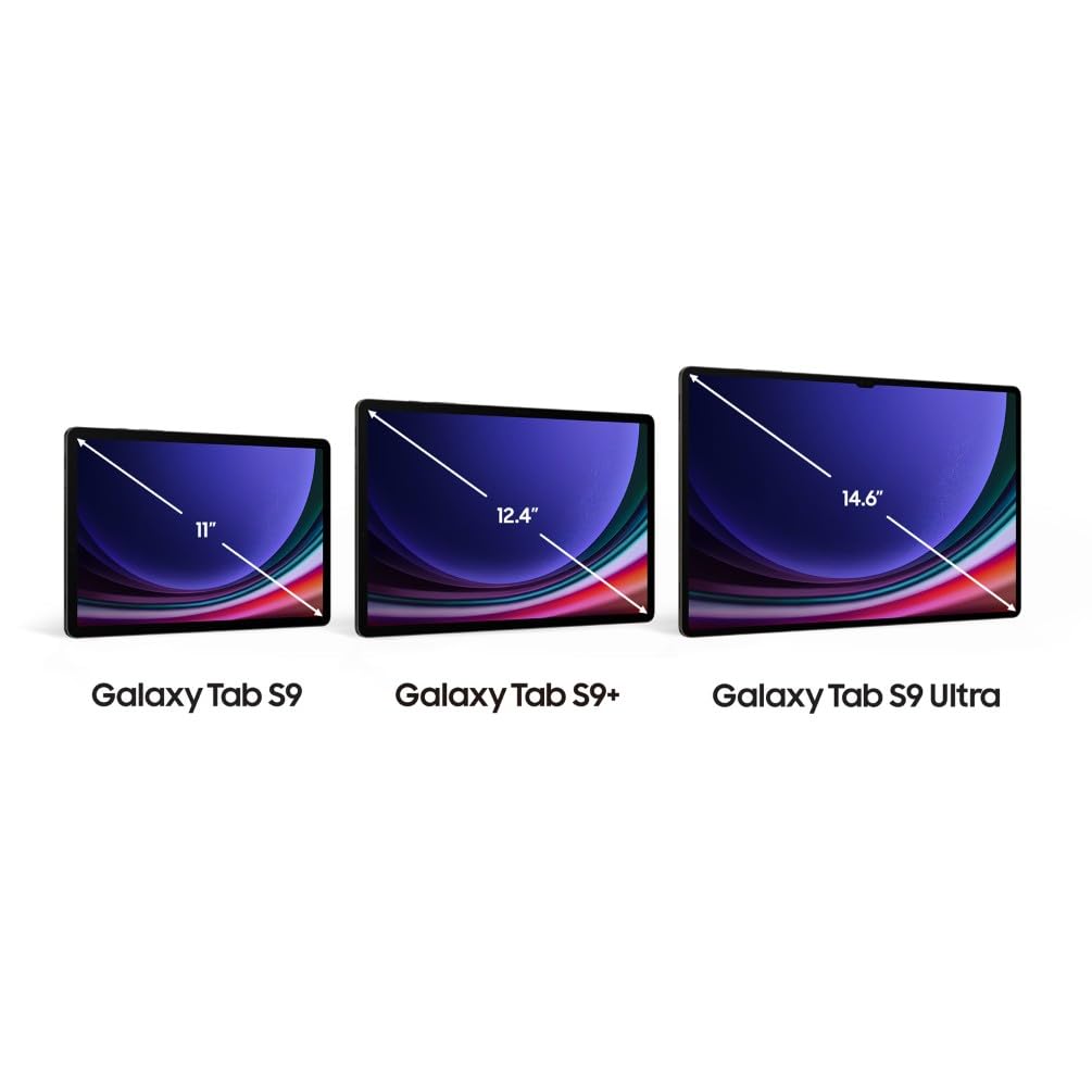 Samsung Galaxy Tab S9, Tablet Ai, Battery Pack incluso, Display 11" Dynamic AMOLED 2X, Wi-Fi, RAM 8GB, 128GB SSD, 8.400 mAh, Snapdragon 8 Gen 2, Android 13, IP68 [Versione italiana] 2023