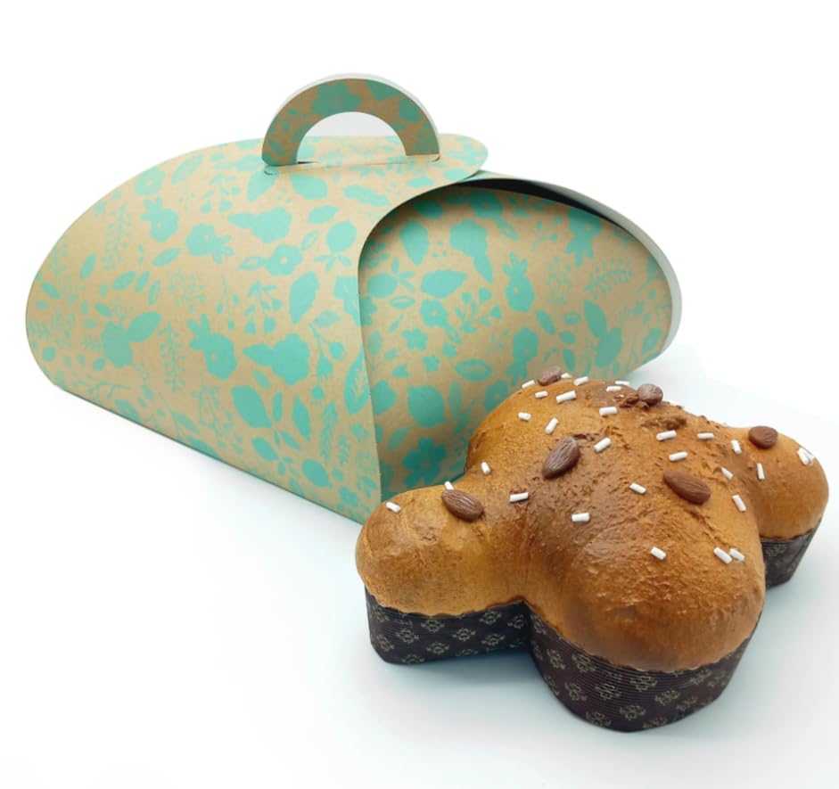 Generico Scatola Porta Colomba Automontante, 33x44x15 cm (FIORI TIFFANY - 25 pezzi)