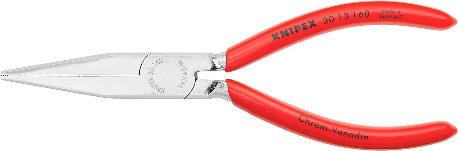KNIPEX Langbektang verchroomd met kunststof bekleed 160 mm, 30 13 160