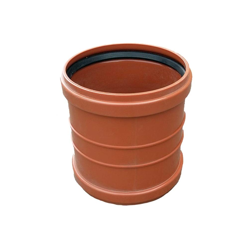 200mm Underground Drainage, Pipes, Fittings, Juctions & 160m Bend PN-EN 1401/UD Double Socket Repair Collar