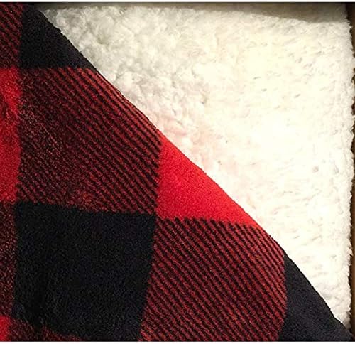 review Sunbeam Electric Throw - Reversible Imperial Plush with Sherpa - Premium Sherpa and Ultra Soft with 3 Heat Settings and 3 Hour Auto-off, Plaid Red and Black on White Sherpa, 50 x 60