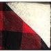 Sunbeam Electric Throw - Reversible Imperial Plush with Sherpa - Premium Sherpa and Ultra Soft with 3 Heat Settings and 3 Hour Auto-off, Plaid Red and Black on White Sherpa, 50 x 60