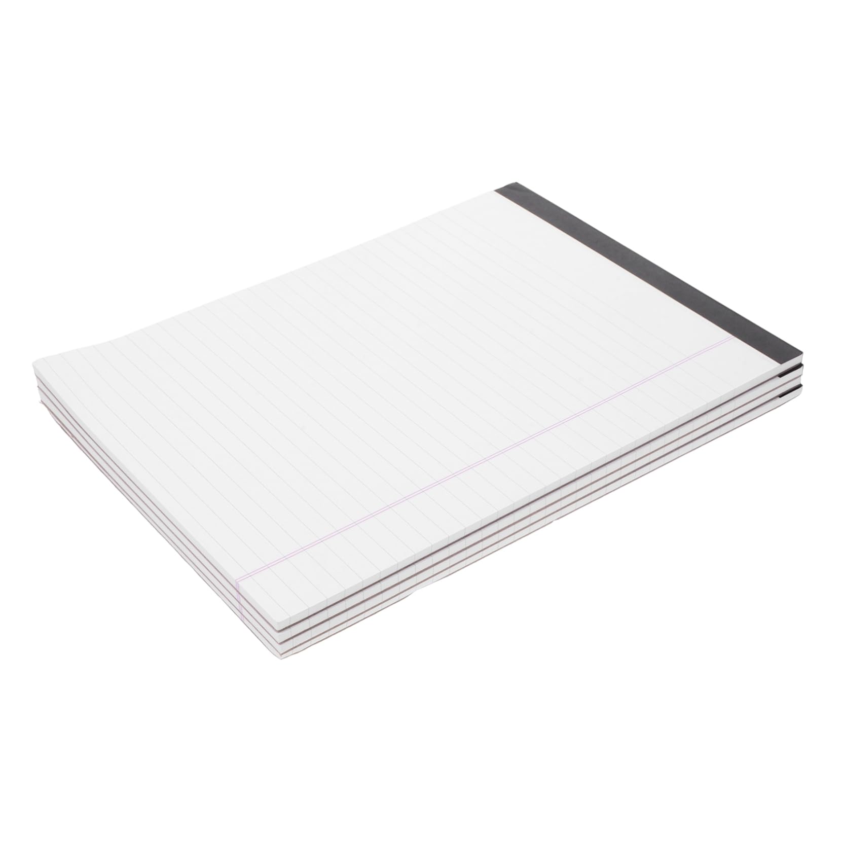 Housoutil 4Pcs Legal Pads Wide Ruled Notepads with Smooth Thick for Easy Writing for Office Memo Taking and