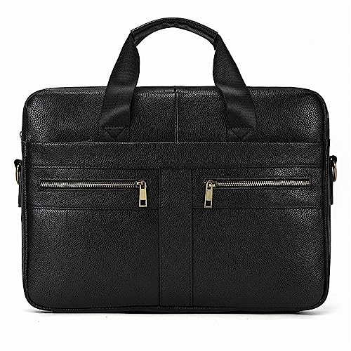 Mens Crossbody Messenger Bags Men's Leather Handbag Business Travel Briefcase Computer Bag for Work Business3