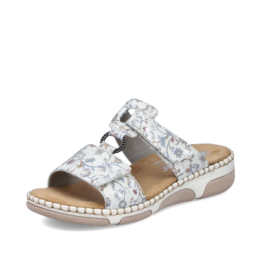 Rieker Damen Keilsandalen 66292, Frauen Sandalen