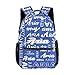 ZAACUSTOM Personalized Backpack for Elementary Boys Girls with Name, Waterproof Custom School Bookbag School Back Pack, Unique Book Bag Customized Gift for Kids