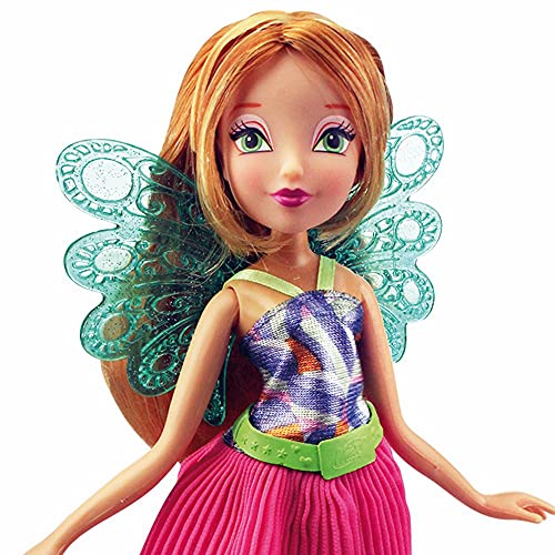 Witty Toys Flora mit Feentier Magiwolf Amarok Fairy Pet Puppe Winx Club Fee 28 cm – Bild 2