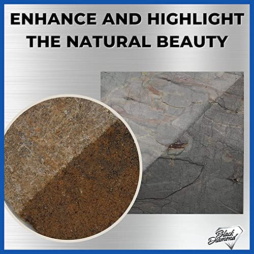 Black Diamond Stoneworks Wet Look Natural Stone Sealer Provides Durable Gloss And Protection To: Pavers, Slate, Concrete, Sandstone, Driveways, Garage Floors. Interior Or Exterior. #TOP3
