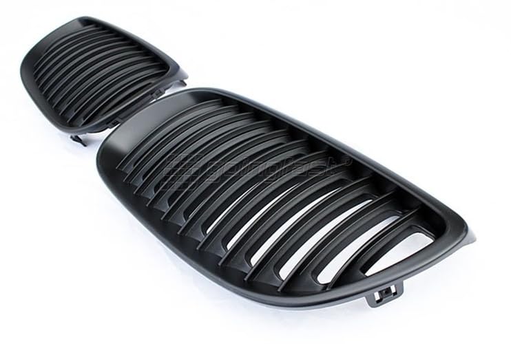 Parrillas Riñones para BMW Serie 3 E90 M3 E92 Coupe E93 M M3 06-10 negro