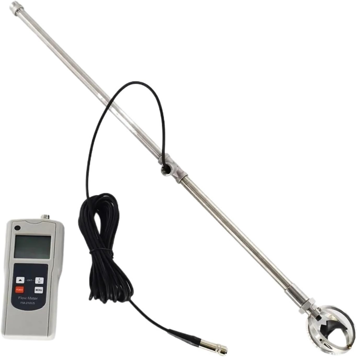 Portable flow rate meter FM-210V5 velocity measurement instrument digital flow meter Open channel flowmeter