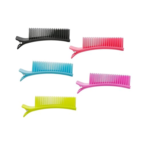 Miniatura 9 de 4 piezas de clip de peinado multifuncional, sin pliegues, pinzas para el cabello, maquinillas de afeitar para hombre, clips de seccionamiento de