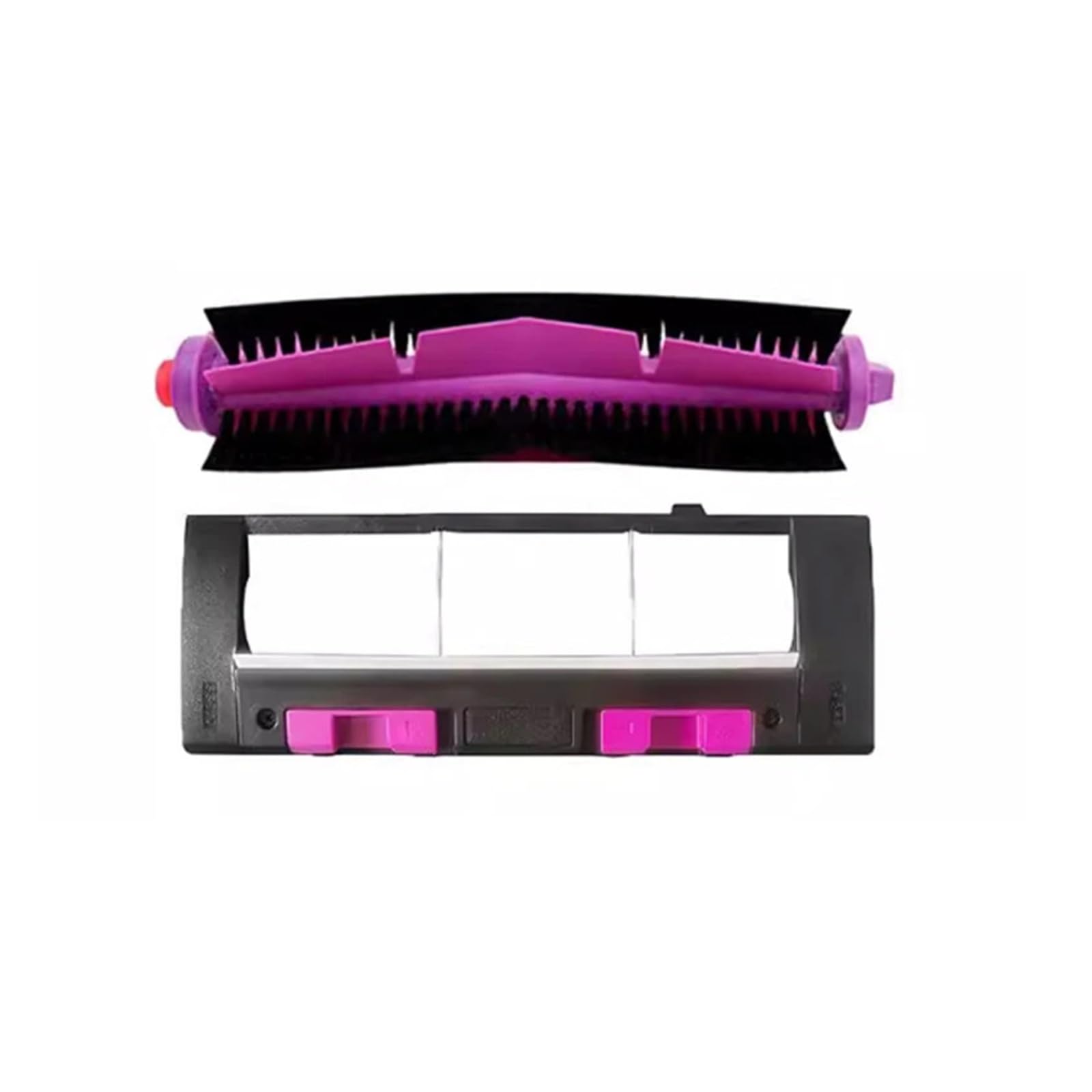 LMRXOFE Robot Vacuum Cleaner Main Roller Brush Cover Or Roller Brush,Compatible For Midea,V10 V12 W11 Robot Vacuum Cleaner Parts