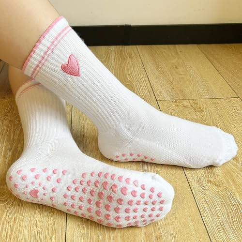 Image of Grip Non-slip Cute Pilates Socks for Yoga,Barre,Reformers US Shoe Sizes 5-11