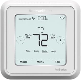 Honeywell TH6320WF2003/U Lyric T6 Thermostat, 3 Heat / 2...