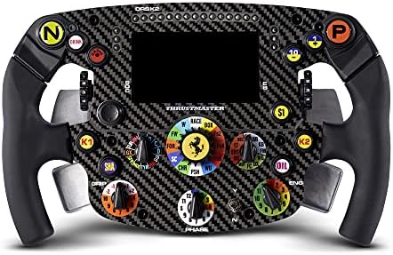 Thrustmaster Formula Wheel Add-On Ferrari SF1000 Edition, Replica Wheel for PS5 / PS4 / Xbox Series X|S / Xbox One / PC - Officially Licensed by Ferrari