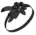 Produktbild BABEYOND 1920s Stirnband Damen 20er Jahre Stil Haarband Gatsby Kostüm Accessoires (Schwarz)