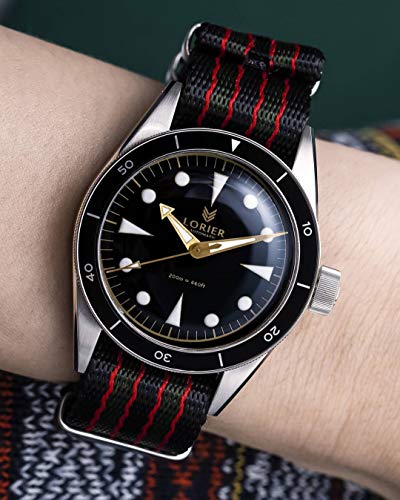 Bracelet de montre NATO en nylon Seat Belt ultra souple doté d'une boucle robuste 20mm 22mm