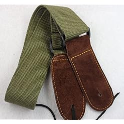 MINGZE Sangles de guitare réglables aux deux extrémités de la couleur unie en cuir pour guitare basse et guitare… - Les Beatles, Paul McCartney, John Lennon, RIngo Starr, George Harrison MINGZE Sangles de guitare réglables aux deux extrémités de la couleur unie en cuir pour guitare basse et guitare… – Image 4