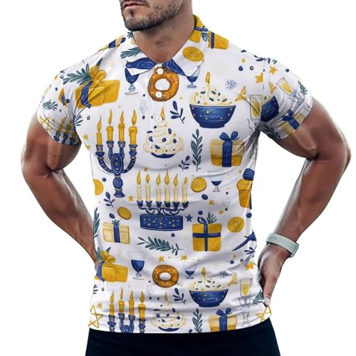 Polo de golf pour homme séchage rapide et évacuation de l'humidité
