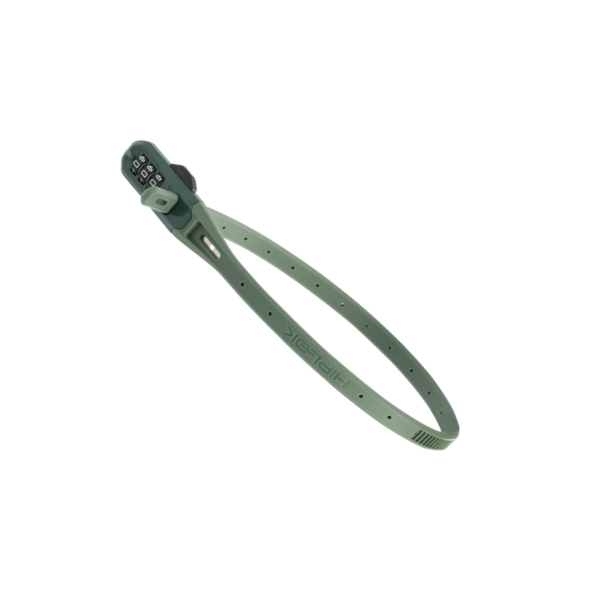 Hiplok Z LOK COMBO V2, Wielofunkcyjna opaska zabezpieczająca, Unisex, GREEN, Długość zapięcia 45cm