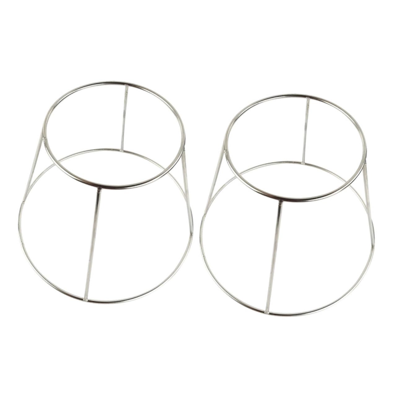 BRIGHTFUFU 2Pcs Double Seafood Display Rack Food Holder for Pizza Oysters and Snacks Convenient Plate Rack for Home and Restaurant Use