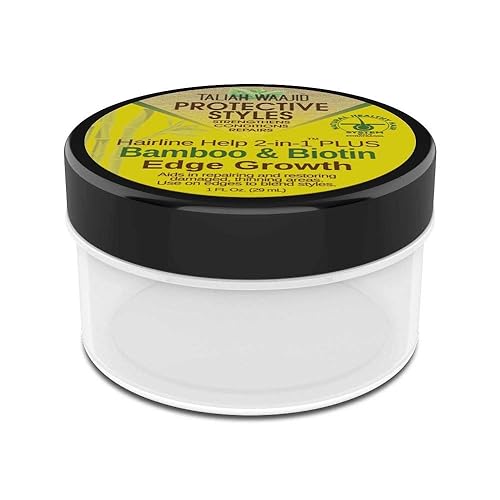 Miniatura 2 de Taliah Waajid Protective Styles Hairline Help 2 en 1 Plus Bamboo & Biotin Edge Growth, 1 oz