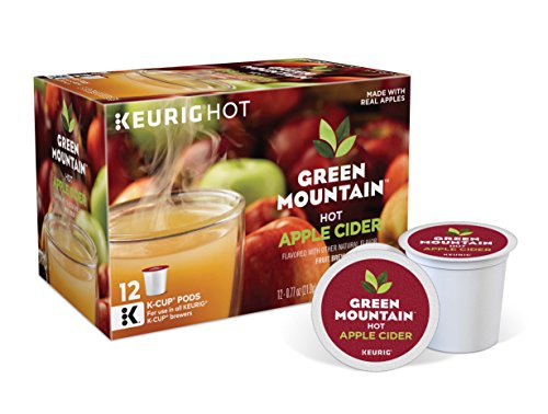 Green Mountain Nautrals Hot Apple Cider, Keurig Single-Serve K-Cup Pods, 72 Count