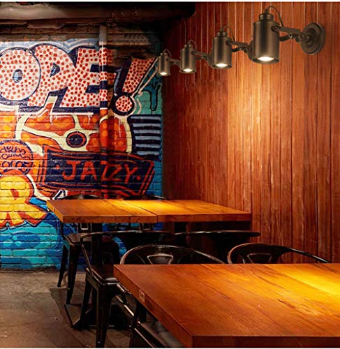 JINYU Lampada da parete in stile vintage