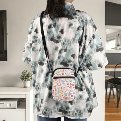 WCGXKO New York City Gift Life Is Better In New York Crossbody Bag NYC Lover Gift New York Vacation Souvenirs4